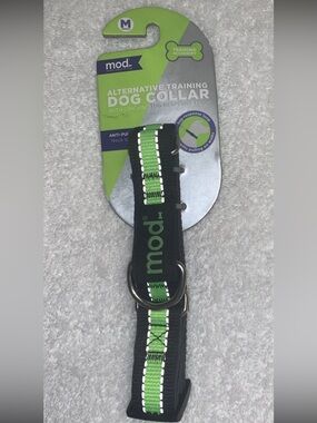 🇺🇸 MOD Alt Training Dog Collar Cinching Tug-Response Loop NWT M Martingale